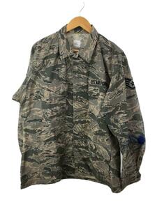 U.S.AIR FORCE◆Digital Camo BDU Jacket/ジャケット/44/コットン/KHK/カモフラ