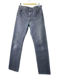 Levi’s◆ボトム/36/デニム/GRY/40505-0259/505/オレンジタブ/先染め/90s