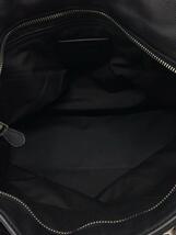 COACH◆ベゲットビジネストートバッグ/レザー/BLK/C2841/レザースレ有_画像6