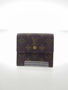 LOUIS VUITTON◆ポルト・フォイユ・エリーズ_モノグラム・キャンバス_BRW/PVC/BRW/総柄/レディース