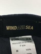 WIND AND SEA◆キャップ/FREE/コットン/NVY/メンズ/WDS-O-SEA-23-Q4-AC-01_画像5
