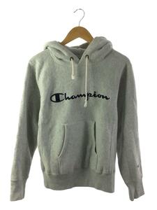 Champion◆パーカー/リバースウィーブ/単色タグ/復刻//M/コットン/GRY/無地