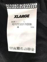 X-LARGE◆Tシャツ/L/コットン/BLK/無地/101222011008_画像4