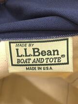 L.L.Bean◆トートバッグ/キャンバス/IVO/無地_画像5