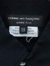 COMME des GARCONS HOMME PLUS◆長袖シャツ/XS/コットン/BLK/PP-B025_画像3