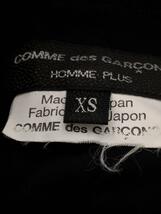 COMME des GARCONS HOMME PLUS◆長袖シャツ/XS/コットン/BLK/PP-B025_画像4