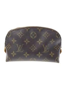 LOUIS VUITTON◆ポシェット・コスメティックPM_モノグラム・キャンバス_BRW/PVC/BRW