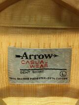 ARROW◆70S/オープンカラーシャツ/ボックスシルエット/開襟シャツ/L_画像3