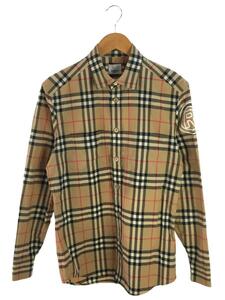 BURBERRY◆長袖シャツ/S/コットン/CML/総柄/8029878/70c