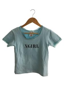 X-girl◆Tシャツ/M/コットン/BLU/105222013015