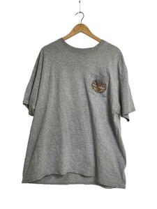 HARLEY DAVIDSON◆Tシャツ/FINKS/XXL/コットン/グレー