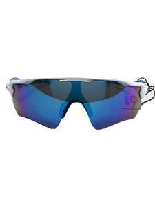 OAKLEY◆サングラス/-/プラスチック/WHT/BLU/メンズ/OO9208-5738