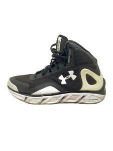 UNDER ARMOUR◆UAスパイン バイオニック/ハイカットスニーカー/26.5cm/BLK/1238198-001