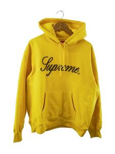 Supreme◆パーカー/M/コットン/YLW/23AW/Raised Script Hooded Sweatshirt