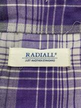 RADIALL◆ラディアル/長袖Tシャツ/L/ポリエステル/PUP/チェック/RAD-19SS-SH007_画像3