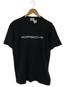 SOPHNET.◆PORSCHE CARBON OFFSET PROJECT T/Tシャツ/L/コットン/ブラック