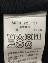 SOPHNET.◆PORSCHE CARBON OFFSET PROJECT T/Tシャツ/L/コットン/ブラック_画像4