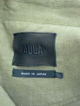 AULA(AULA AILA)◆ジャケット/-/コットン/GRN/無地_画像3