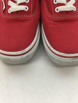 VANS◆ローカットスニーカー/25.5cm/RED/V95CLA_画像7