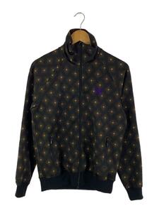 Needles◆22AW/Track Jacket-Poly Jq/トラックジャケット/S/ブラウン/総柄/LQ224