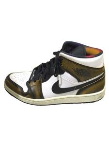 NIKE◆AIR JORDAN 1 MID SE/ハイカットスニーカー/28cm/YLW/DQ8417-071