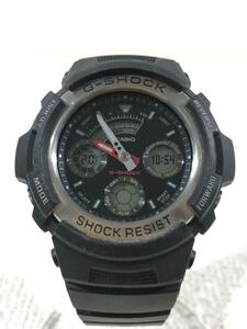 CASIO* wristwatch / digital /BLK/BLK/AW-590