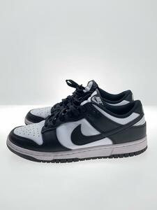 NIKE◆WMNS Dunk Low White/Black/ローカットスニーカー/26cm/WHT/PVC/dd1503-101