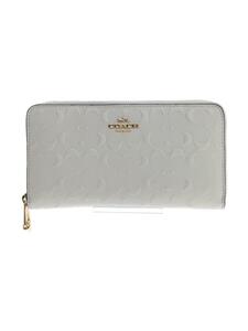 COACH◆長財布/PVC/WHT/総柄/レディース/1228