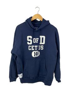 DESCENDANT◆SONS HOODIE/パーカー/2/コットン/NVY