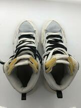 NIKE◆BLAZER MID SACAI/ブレーザーミッドサカイ/ホワイト/BV0072-100/27cm/WHT_画像3