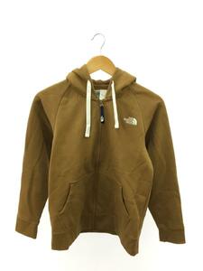THE NORTH FACE◆Rearview FullZip Hoodie_リアビューフルジップフーディ/M/コットン/BEG