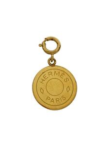 HERMES* Serie / coin / pendant top /-/ Gold / men's 