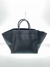 CELINE◆トートバッグ/レザー/BLK/M42254/ラゲージ/ファントム/M42254_画像3