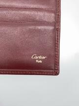 Cartier◆カードケース/レザー/BRD/無地/メンズ_画像3