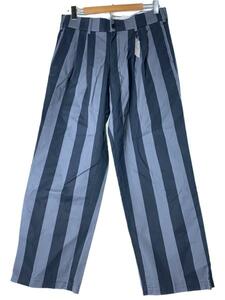 Fucking Awesome◆ボトム/34/コットン/GRY/Filigree Striped Pleated Chinos