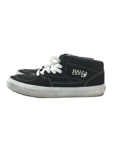 VANS◆HALFCAB/721454/ローカットスニーカー/28cm/BLK/スエード