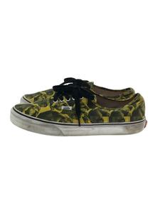 VANS◆ローカットスニーカー/28cm/YLW/キャンバス