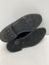 London Shoe Make◆ドレスシューズ/UK7.5/BLK/レザー_画像4