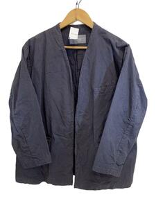 nest Robe◆ジャケット/FREE/コットン/グレー/01211-1005/21ss/スーピマコットンカラーレスジャケット