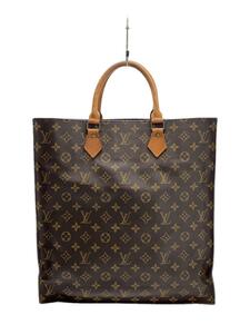 LOUIS VUITTON◆1)サック・プラ_モノグラム_BRW/PVC/BRW