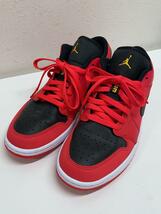 NIKE◆AIR JORDAN 1 LOW_エアジョーダン 1 ロー/29cm/RED_画像2