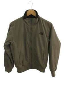 THE NORTH FACE◆CAMP NOMAD JACKET_キャンプ ノマド ジャケット/S/ナイロン/KHK/無地