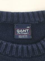 GANT/セーター(厚手)/M/コットン/NVY_画像3