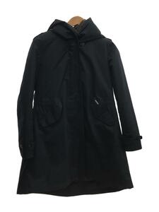 Woolrich◆ウールリッチ/コート/S/コットン/ネイビー/無地/WWCPS2623D/ダウンライナー付きコート