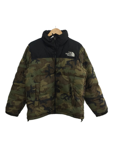 THE NORTH FACE◆Novelty Nuptse Jacket(ノベルティヌプシジャケット)/M/GRN-BLK/ND92235