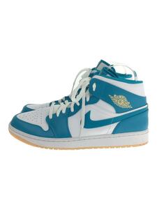 NIKE◆AIR JORDAN 1 MID Aquatone/エアジョーダン/30cm/BLU/DQ8426-400