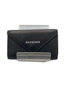 BALENCIAGA◆キーケース/レザー/BLK/メンズ