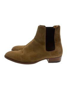 SAINT LAURENT◆WYATT CHELSEA BOOT/サイドゴアブーツ/43/BRW/スウェード/443208