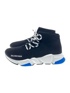 BALENCIAGA◆ハイカットスニーカー/39/BLK/speed sneaker