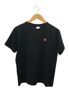 THE NORTH FACE◆S/S SMALL BOX LOGO TEE_ショートスリーブ スモール ボックス ロゴ ティー/M/ポリエステ